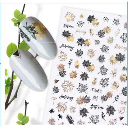 sticker trang trí nail