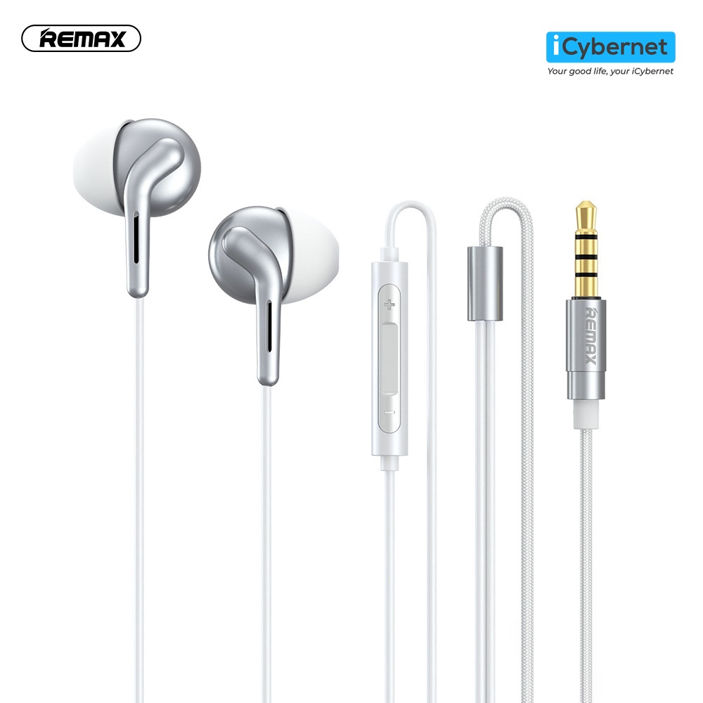 Tai nghe có dây nhét tai 3.5mm gaming loa kép samsung ICYBERNET REMAX RM-595 chính hãng