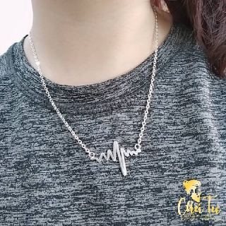 Dây Chuyền Nhịp Tim ( Bạc 925)