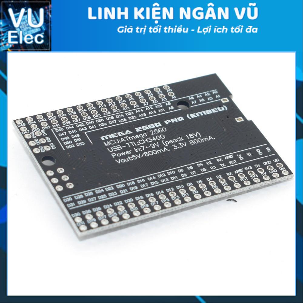 Mạch MEGA 2560 PRO với ổ cắm tương thích cho arduino Mega2560