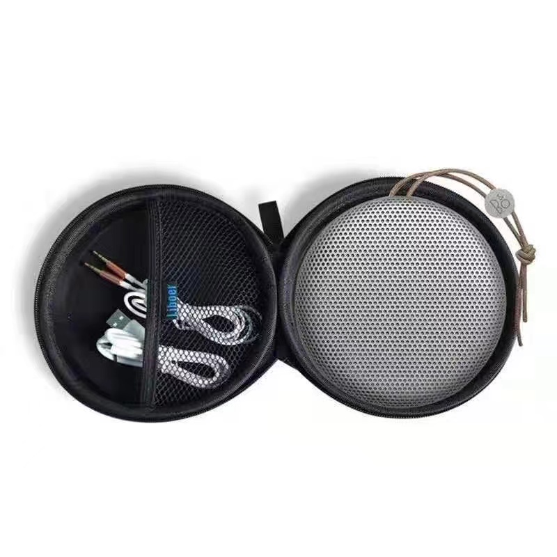Túi Đựng Dây Cáp Sạc/Tai Nghe Hình Tròn Mini Chống Mài Mòn