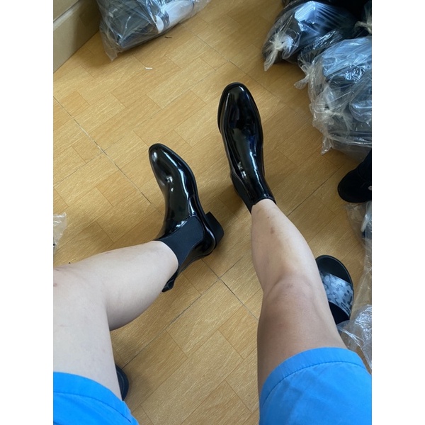 4cm Heels Chelsea Boots da bóng | BigBuy360 - bigbuy360.vn