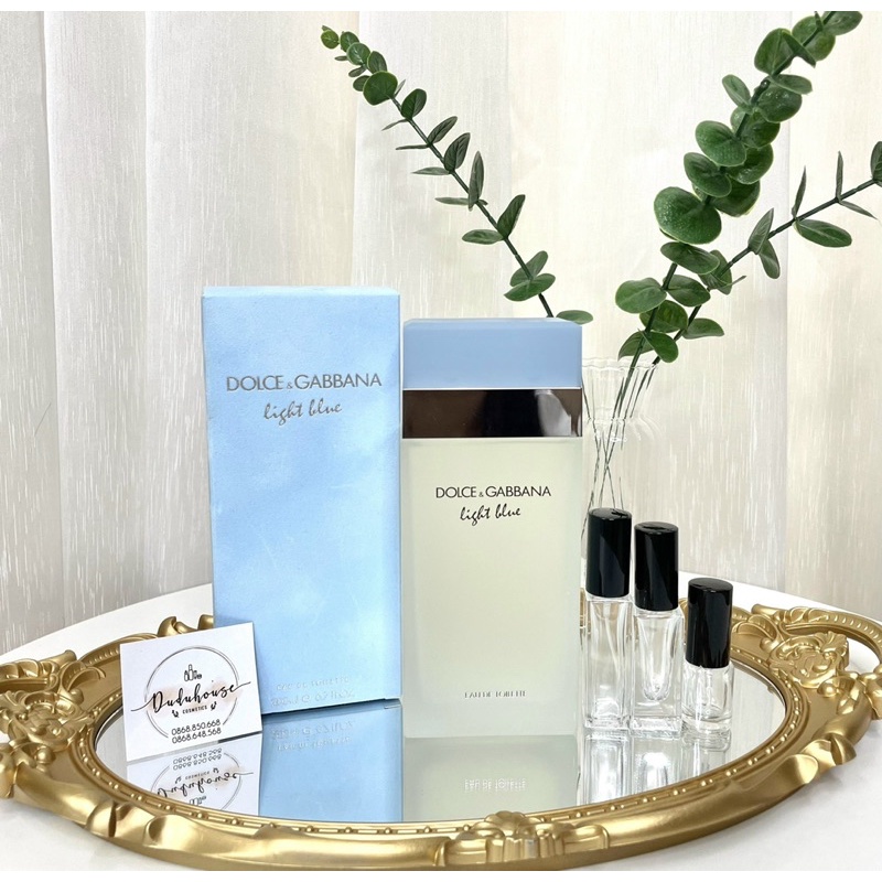 Mẫu thử Nước hoa D&G Light Blue EDT For Women 2ml/5ml/10ml