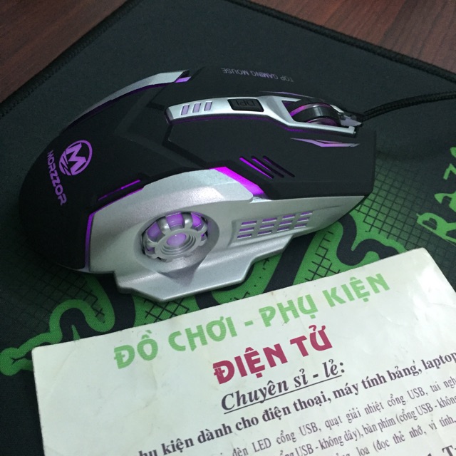 Chuột LED MZ17 và bàn phím giả cơ LED R8 1822 (tặng ngay thảm lót) | BigBuy360 - bigbuy360.vn