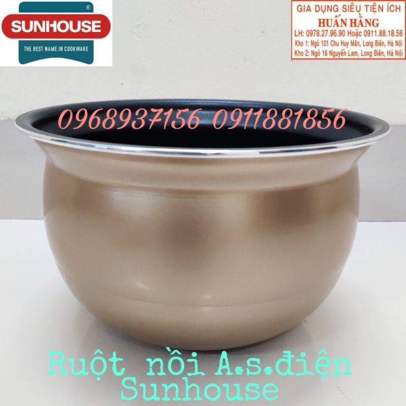 RUỘT NỒI ÁP SUẤT ĐIỆN SUNHOUSE SHD1550 SHD1657 SHD1757 SHD1767 SHD1755 SHD1756 SHD1758 SHD1768
