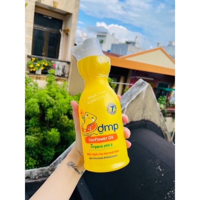 Tắm gội trẻ em DMP Organic PH5.5