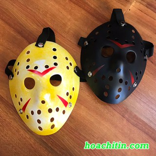 Mặt Nạ Jason Voorhees Vàng Hoặc Đen