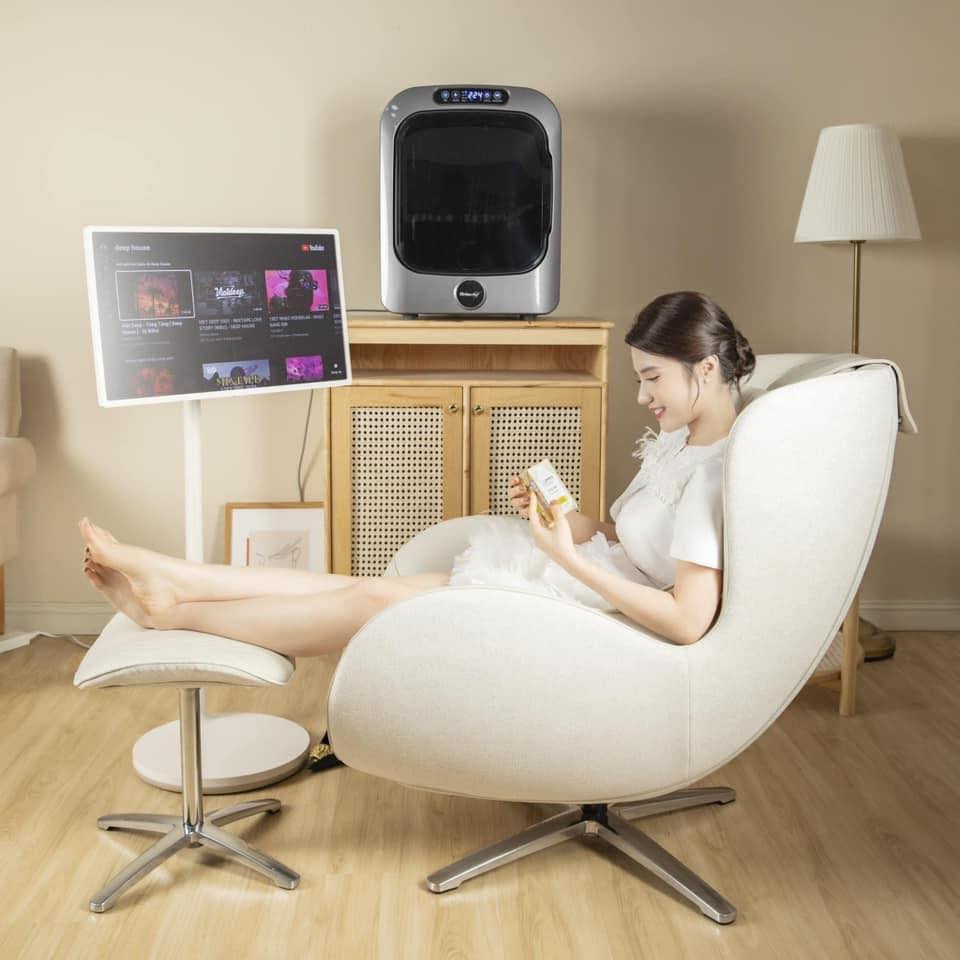 Máy sấy quần áo mini Heim Chef HCD-301UPR [hàng nội địa Hàn]