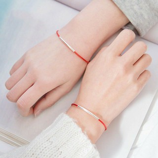 [ 1 cặp] - Vòng tay chỉ đỏ cặp đôi - [ Kiềng Bạc 925 ] - [ Bảo hành 5 Năm ]