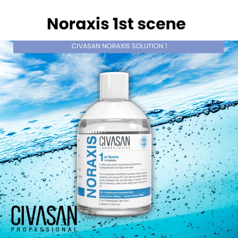 Nước Tẩy Trang Civasan Noraxis 1st Scene Limpiez 100ml tách set