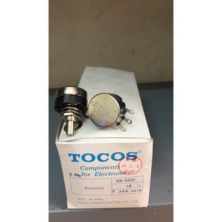 Biến trở tocos Biến trở xoay Chiết áp tocos 1K 10K 100K 5k 50K 500K