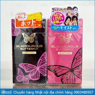 IGOOD - Bao cao su Jex Glamourous Butterfly Nhật Bản (hộp 6 chiếc)