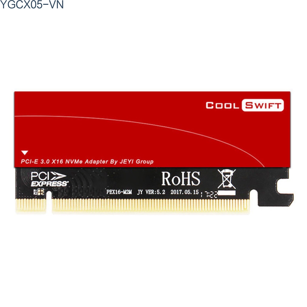 Adapter Chuyển Đổi Pcie M2 Ssd Nvme Sang Pcie Ssd 2280 Ngff M.2 Pci-E X16