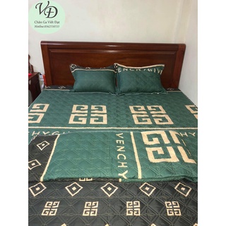 Bộ Ga Chun + 2 Vỏ Gối Trần Bông- Kích Thước: 1m6x2m/1m8x2m/2mx2m2