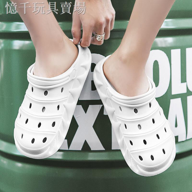 Crocs Giày Sandal Đế Dày Tăng Chiều Cao Thời Trang Dành Cho Nam 2021