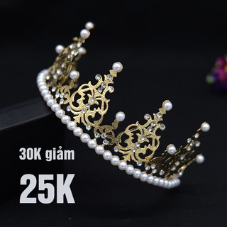 Vương miện bán nguyệt trang trí bánh sinh nhật