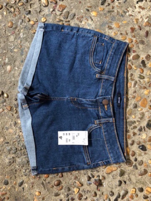 Short jean Ki*A*bi gập gấu