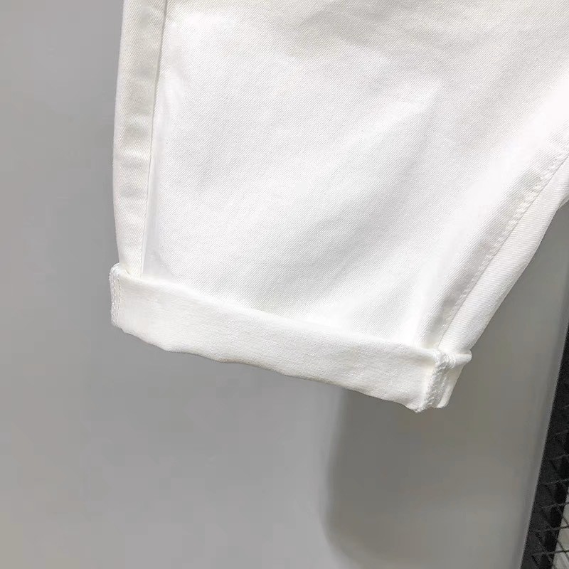 Quần Short Jean Nam Đẹp Chất Bò Co Giãn Cao Cấp, Quần Ngố rách Mẫu Mới Phong Cách Hàn Quốc Q221