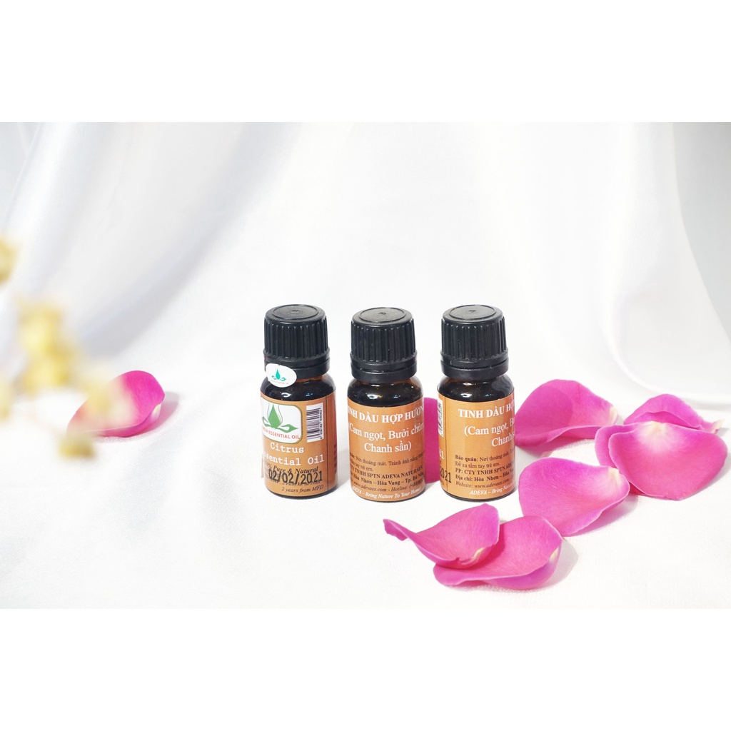 Tinh dầu Citrus thiên nhiên  ⚡FREESHIP⚡ nhiều dung tích, nguyên chất không pha hương liệu và giúp thư giãn