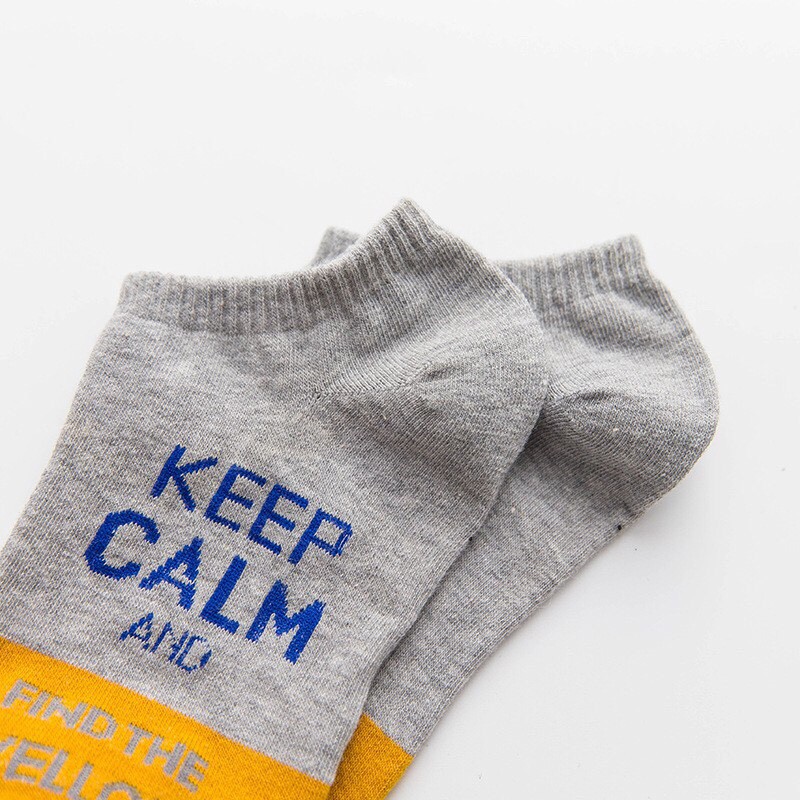 Tất cổ ngắn chống thối chân Keep Calm