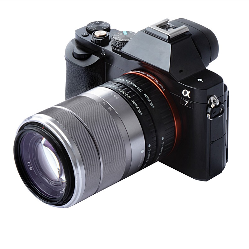 Ngàm Chuyển Đổi Ống Kính Viltrox Dg-Nex Cho Máy Ảnh Sony E Mount Camera A9 A7Ii A7Rii A7Sii A6500 A6300