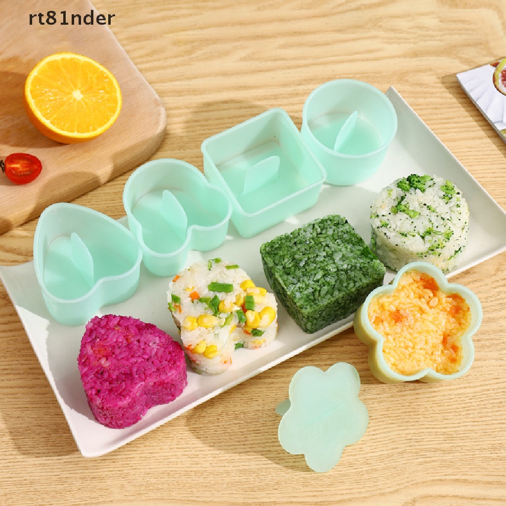 Set 8 Khuôn Làm Cơm Nắm Sushi Tiện Lợi
