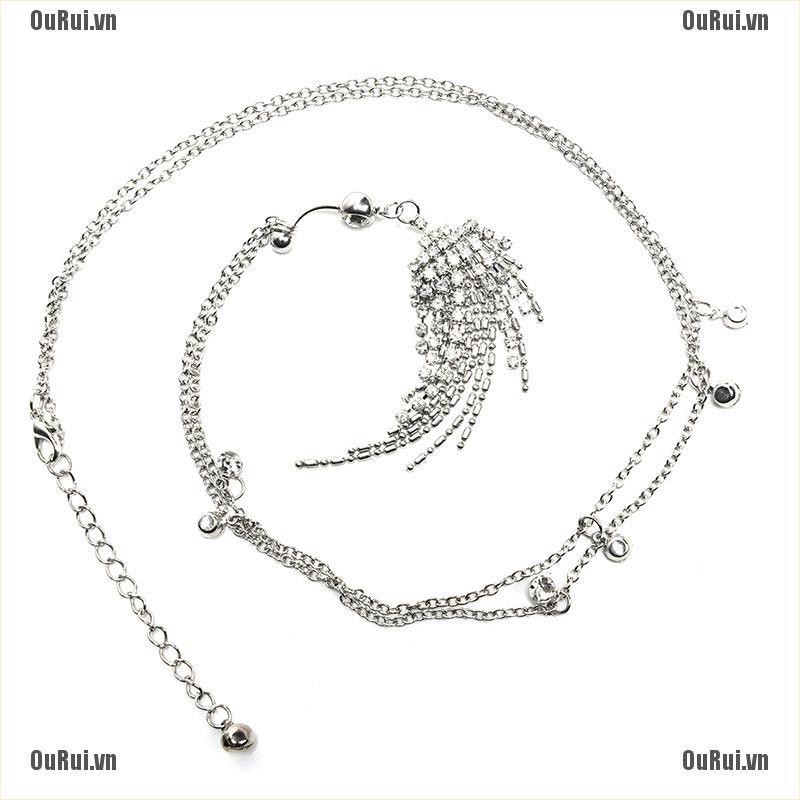 (FCC) Khuyên Rốn Bằng Thép Đính Đá Và Tua Rua Sử Dụng Y Tế