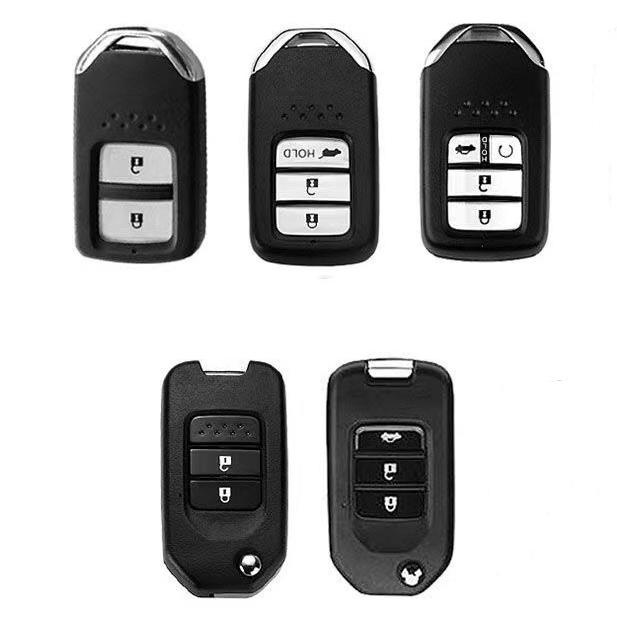 Vỏ TPU bảo vệ chìa khóa xe hơi Honda Civic City Accord CRV CR-V XR-V Odyssey Vezel Jade Crider