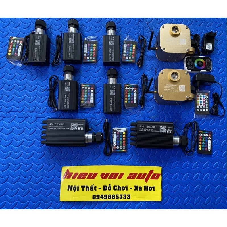 Đèn Led Trần sao rơi dùng App điện thoại và khiển từ xa