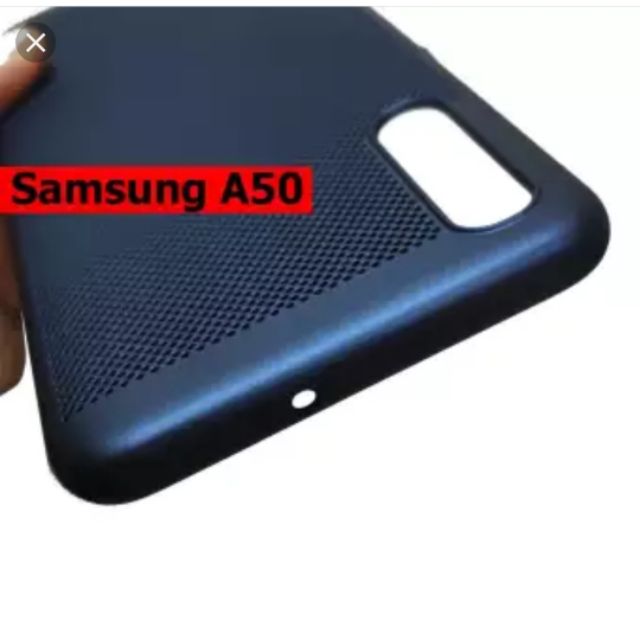 Ốp lưng cứng dạng lưới tản nhiệt cho galaxy A50 nhiều màu