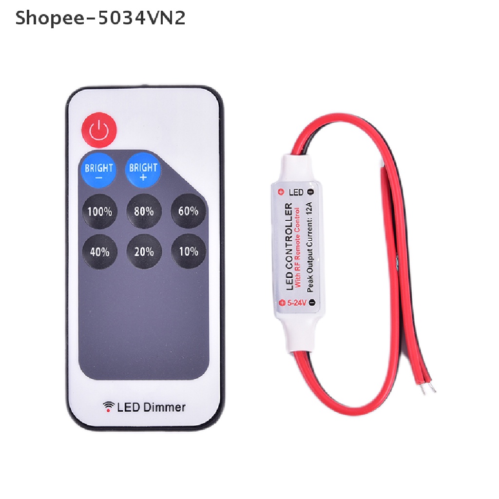 Bộ Điều Khiển Đèn Led Dây 9 Nút 5034VN2 12V