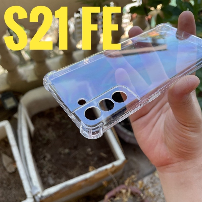 Ốp dẻo chống sốc Samsung Galaxy S21 FE khoét mắt Camera