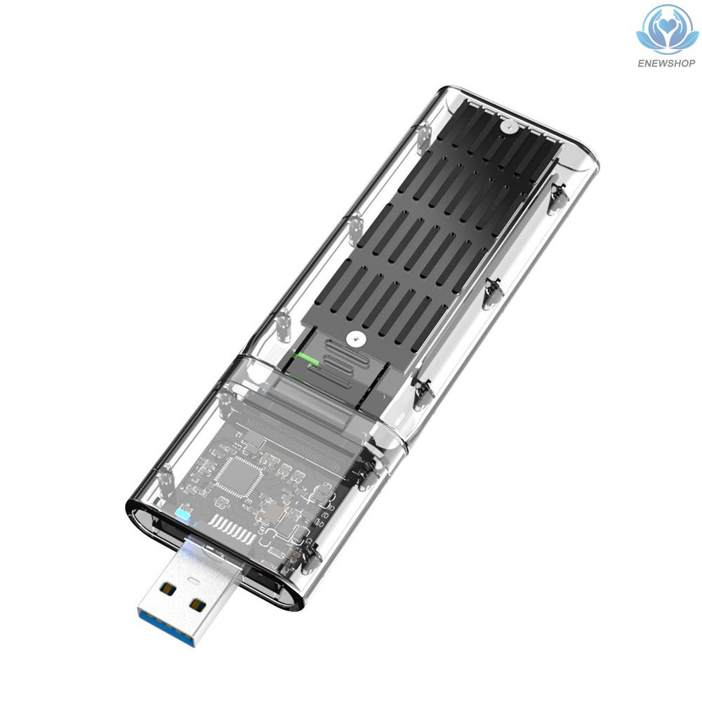 Vỏ Ổ Cứng Ssd Ngff Hỗ Trợ Sata B-Key M.2 Ssd / Gen1 Sata Usb3.0 Đen | BigBuy360 - bigbuy360.vn