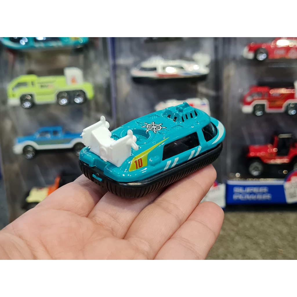 Xe Mô Hình Đồng Giá 25k - Mã TH736-4-01 .Thuyền Chạy Trớn Màu Xanh