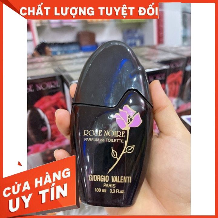 Nước hoa Rose noir  100ml(hàng chính hãng của pháp liu giữ hương từ 8 tiếng trở  lên nhé