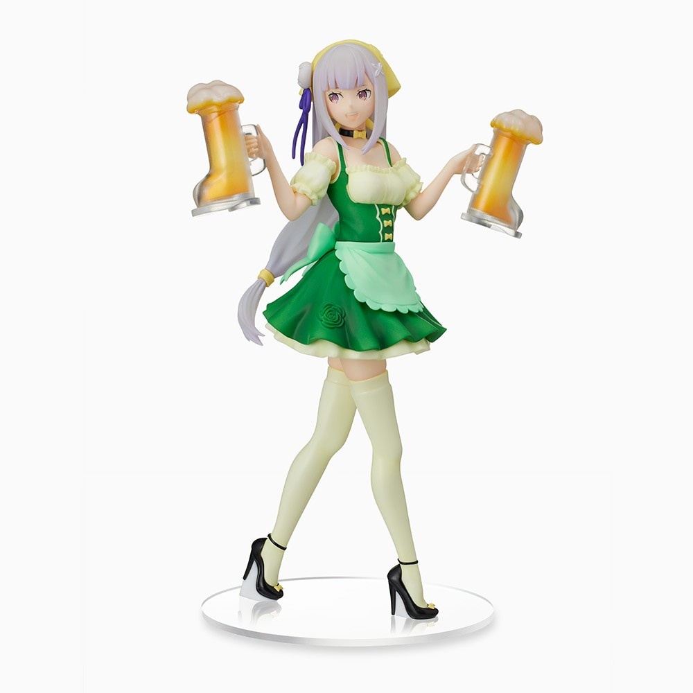 Mô Hình Figure Chính Hãng Anime Re:Zero kara Hajimeru Isekai Seikatsu - Emilia - SPM Figure - Oktoberfest Ver. (SEGA)