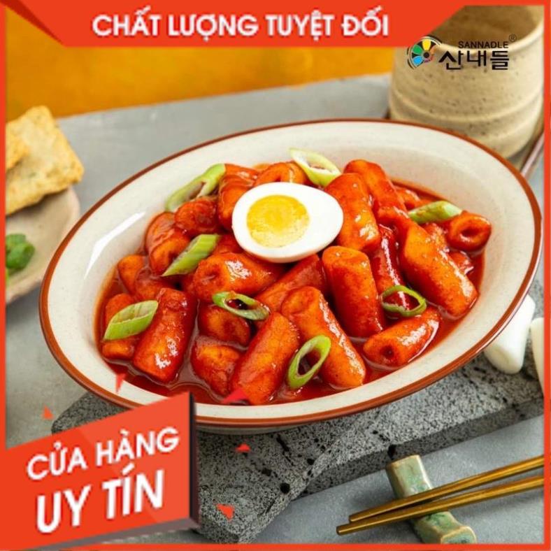 Tổng Buôn Siêu rẻ >  Sốt nấu bánh gạo Tokbokki Loại II O!Sajang 500gr vị chua ngọt, cay nồng