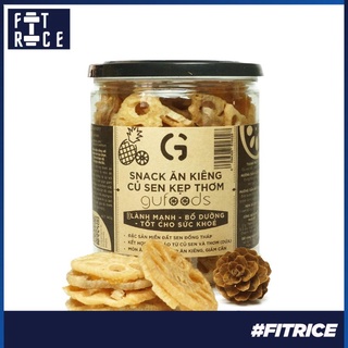 Bánh ăn kiêng củ sen kẹp thơm GUfoods - Lành mạnh, bổ dưỡng, tốt cho sức khoẻ