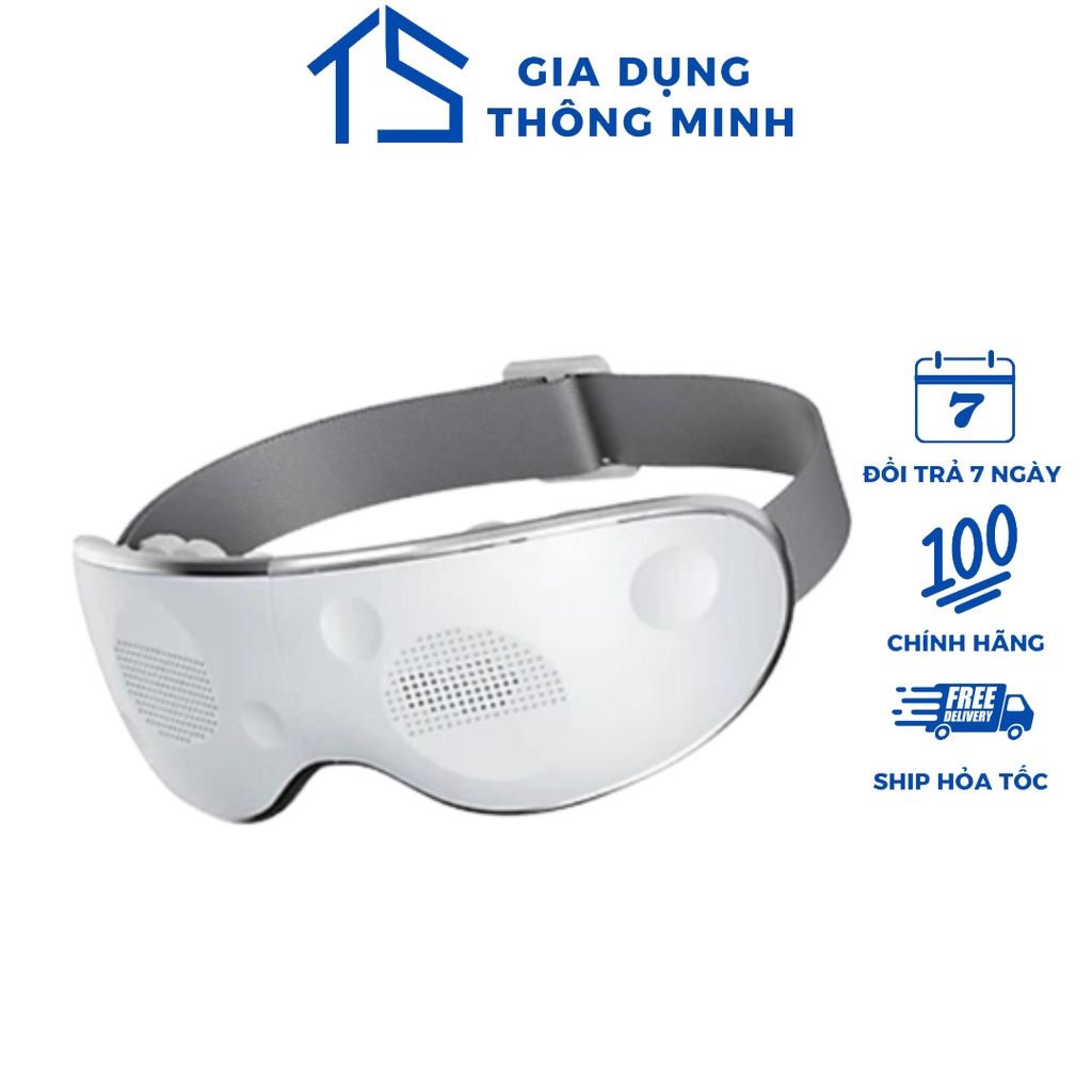 Máy massage mắt Xiaomi Jeeback E9, Massage Bấm Huyệt đa điểm, kết nối bluetooth chính hãng