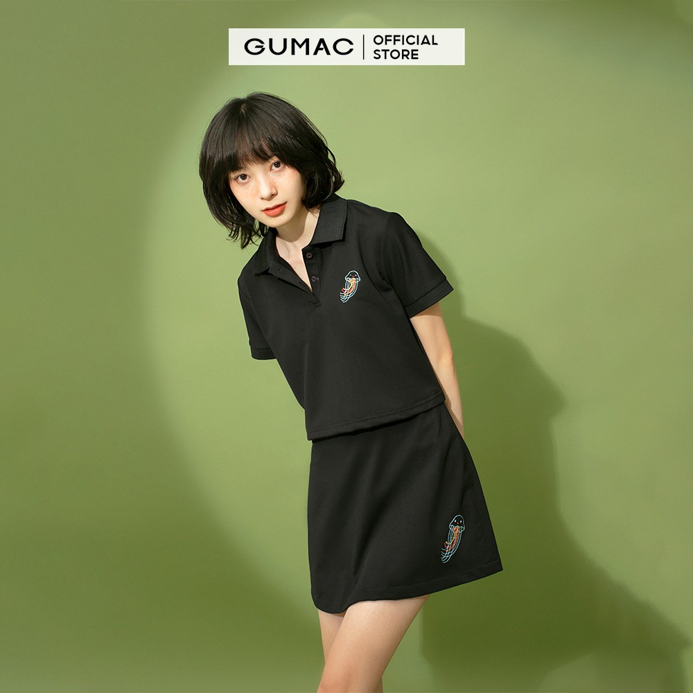 Áo polo nữ thêu bạch tuộc GUMAC đủ màu, đủ size, phong cách năng động, trẻ trung ATB314 | BigBuy360 - bigbuy360.vn