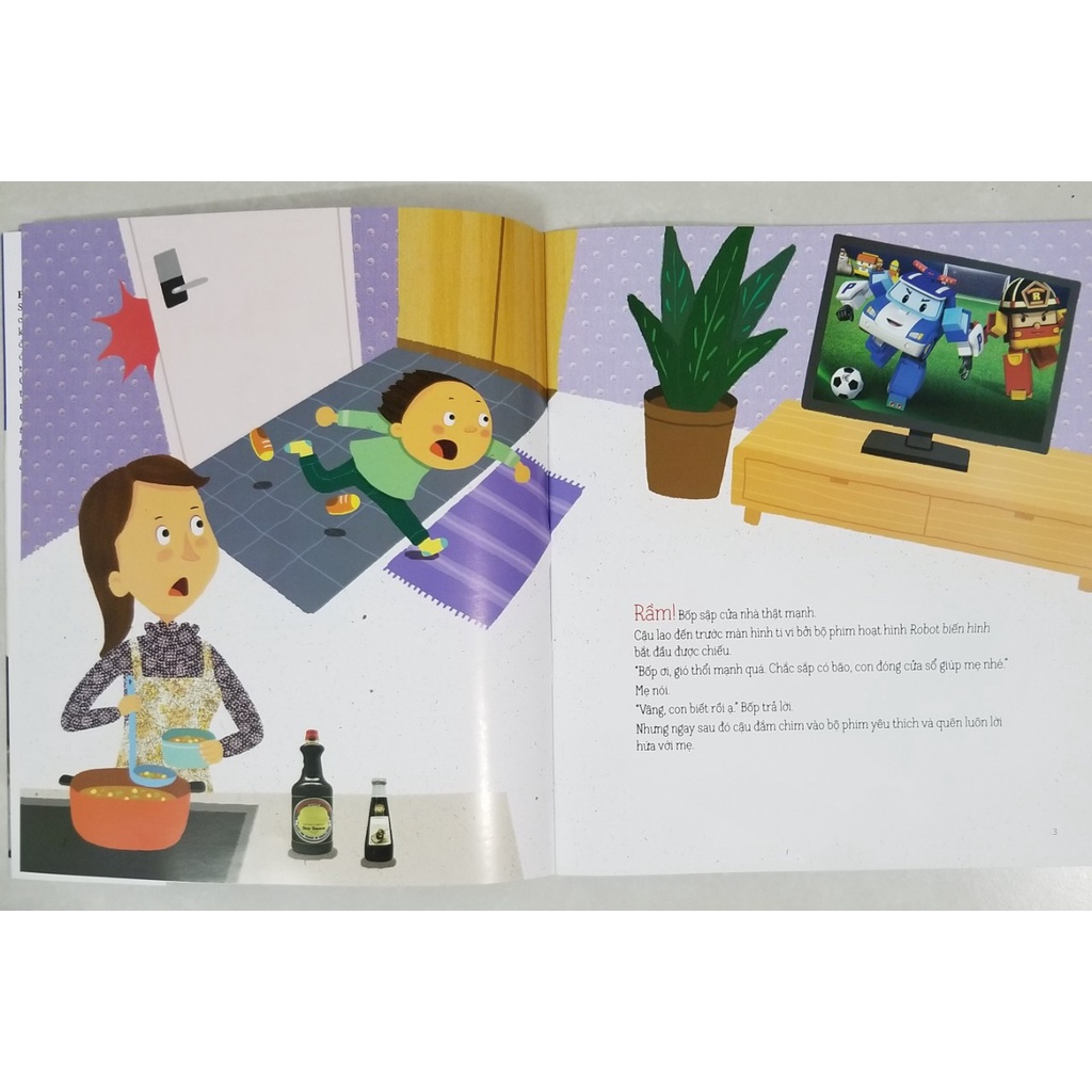 Sách- Hướng Dẫn Kĩ Năng An Toàn Cho Trẻ Em- Phòng Tránh Thiên Tai- Phù Thủy Gió