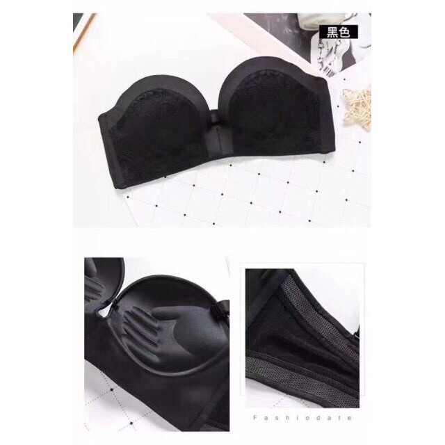 (8191)áo lót không dây đệm sieu dày chống rơi tụt hàng xịn khách đừng so sánh rẻ tiền nha