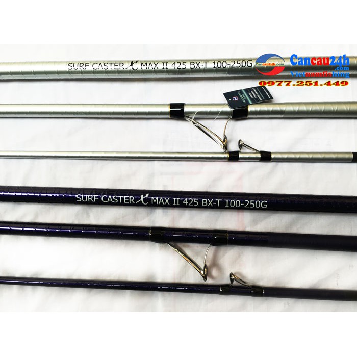 Cần câu 3 khúc Surf Caster X Max II 425-BX