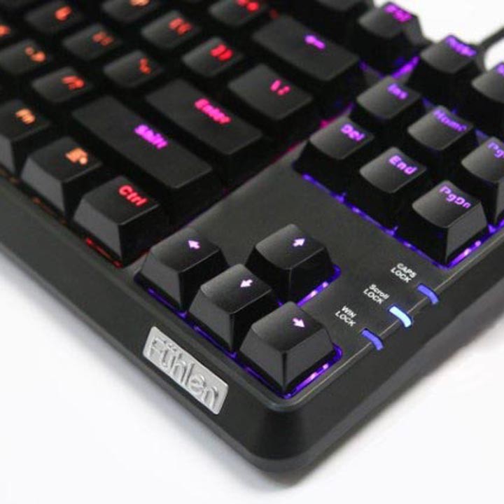 Bàn phím cơ Fuhlen M87s RGB Mechanical Blue/Red Switch - Chính hãng Ninza bảo hành 24 tháng