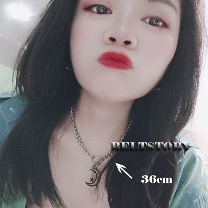 Dây chuyền hình mặt trăng hoang dã cho nữ