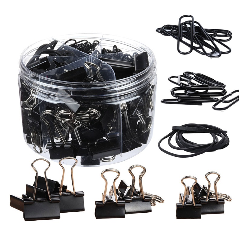 Hộp 240 Kẹp Giấy Đuôi Dài Bằng Kim Loại