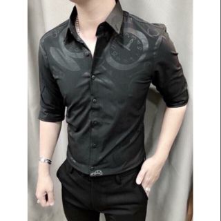 Áo somi lụa nam soái ca form chuẩn đẹp