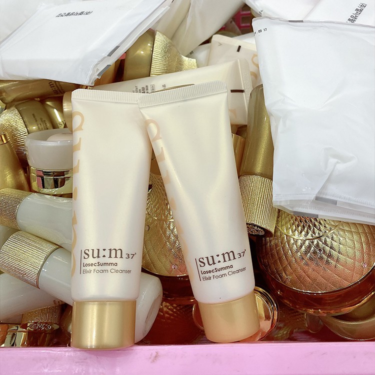 Sữa Rửa Mặt Tái Sinh Da Chiết Xuất Vàng Sum37 Losecsumma Elixir Foam Cleanser 40ml
