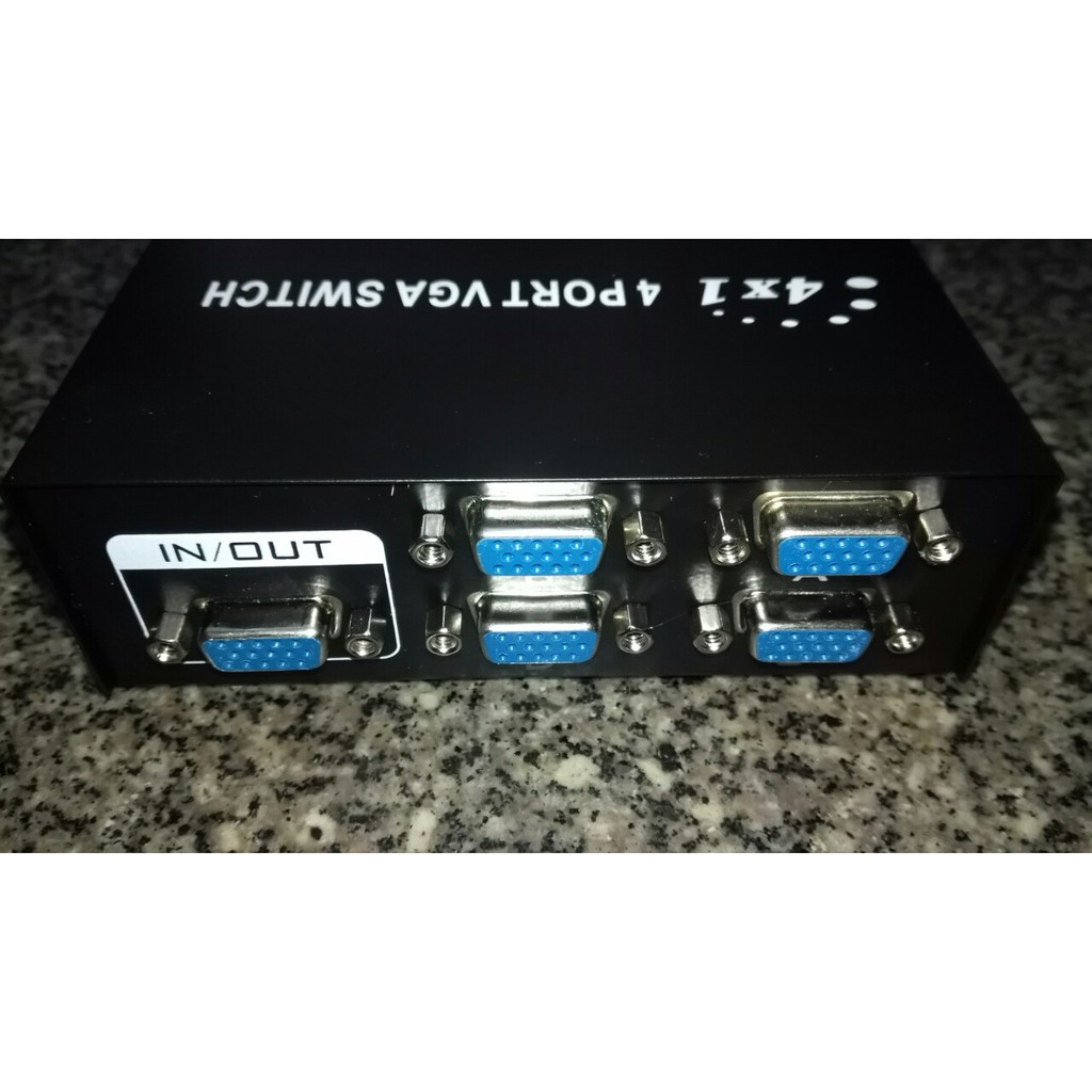 Bộ chia tín hiệu VGA 4 máy tính ra 1 màn hình và ngược lại