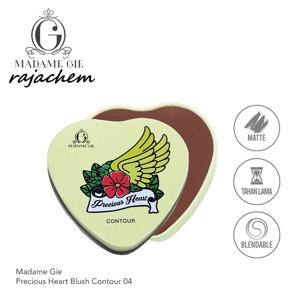 (hàng Mới Về) Phấn Trang Điểm Tạo Khối Madame Gie Trái Tim | BigBuy360 - bigbuy360.vn